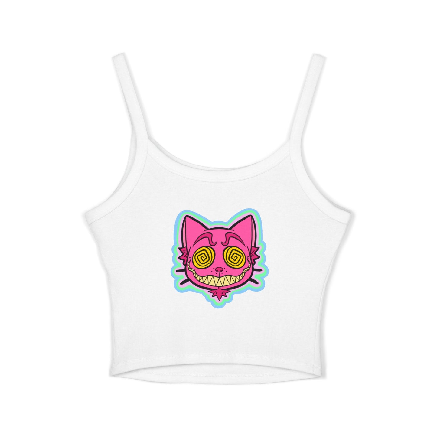 Diamond rain tank Top with outline